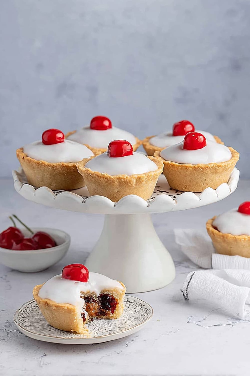 Vegan Cherry Bakewells