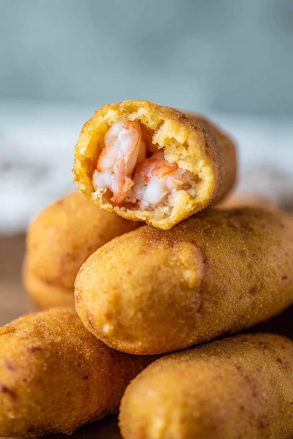 Shrimp Corn Dogs with Creamy Chipotle Dip