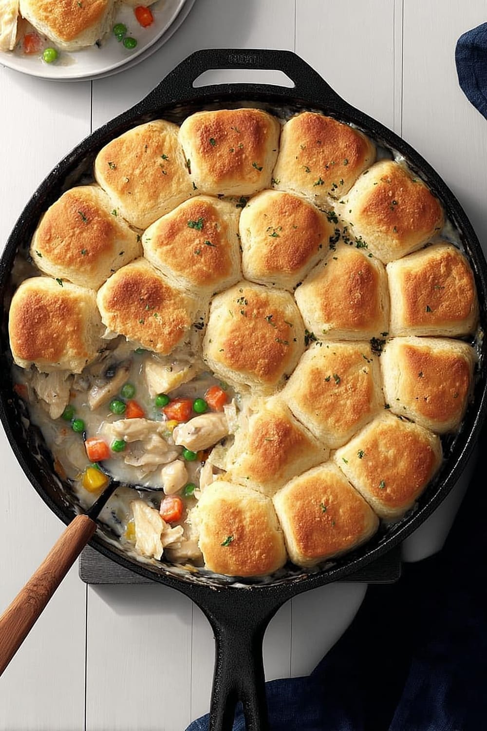 Turkey Biscuit Skillet