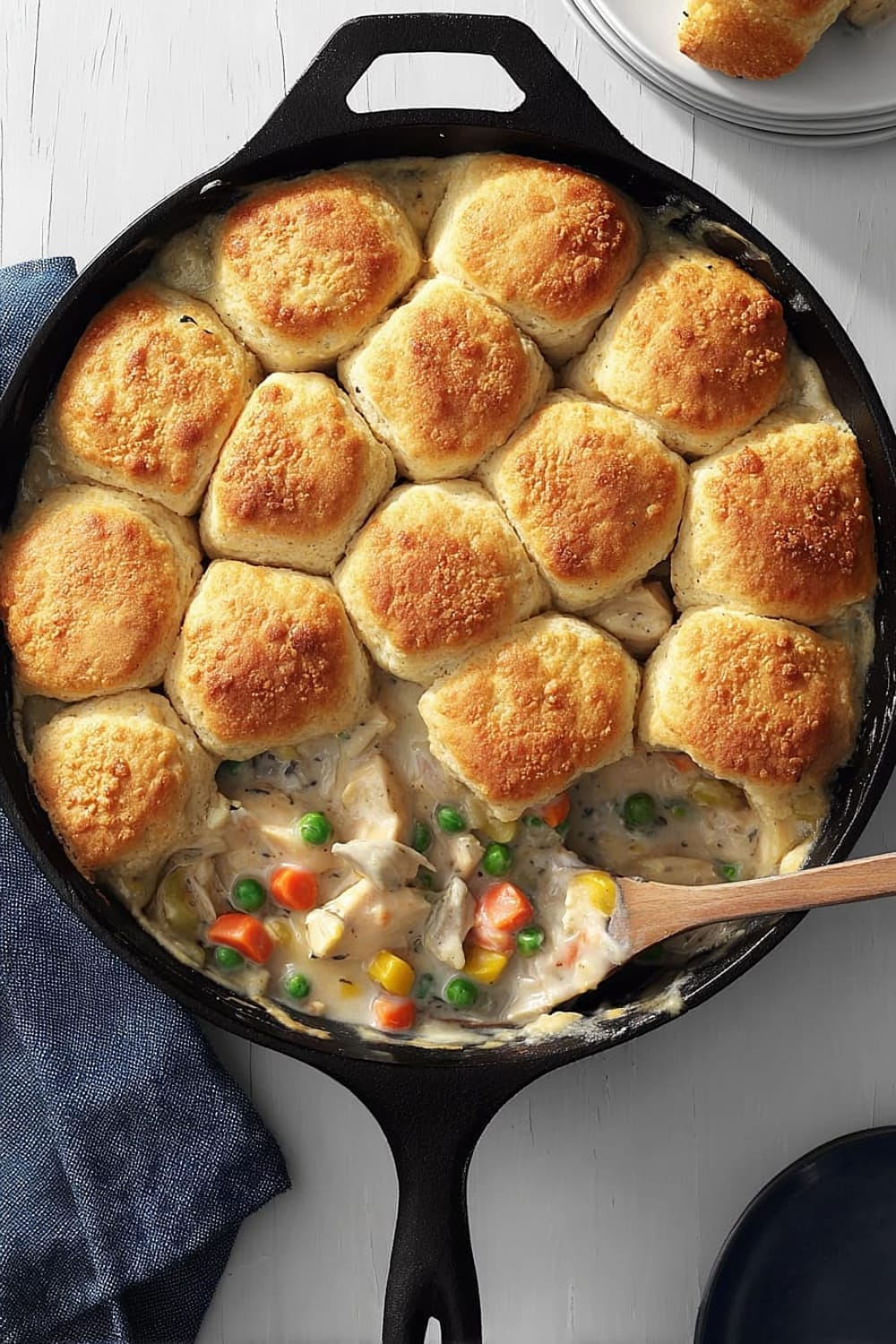 Turkey Biscuit Skillet