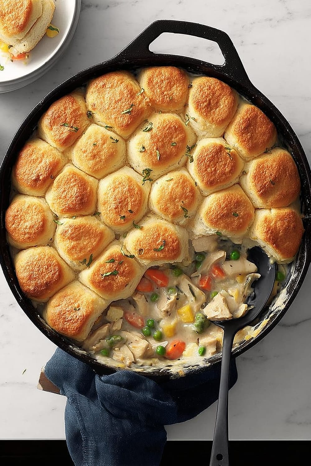 Turkey Biscuit Skillet
