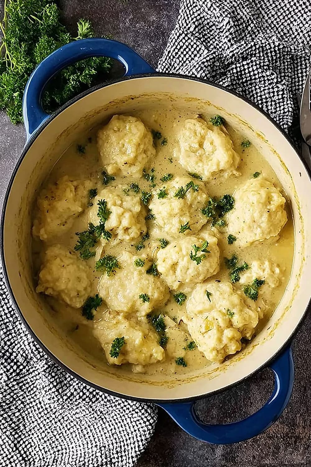 Creamy Turkey and Dumplings Soup