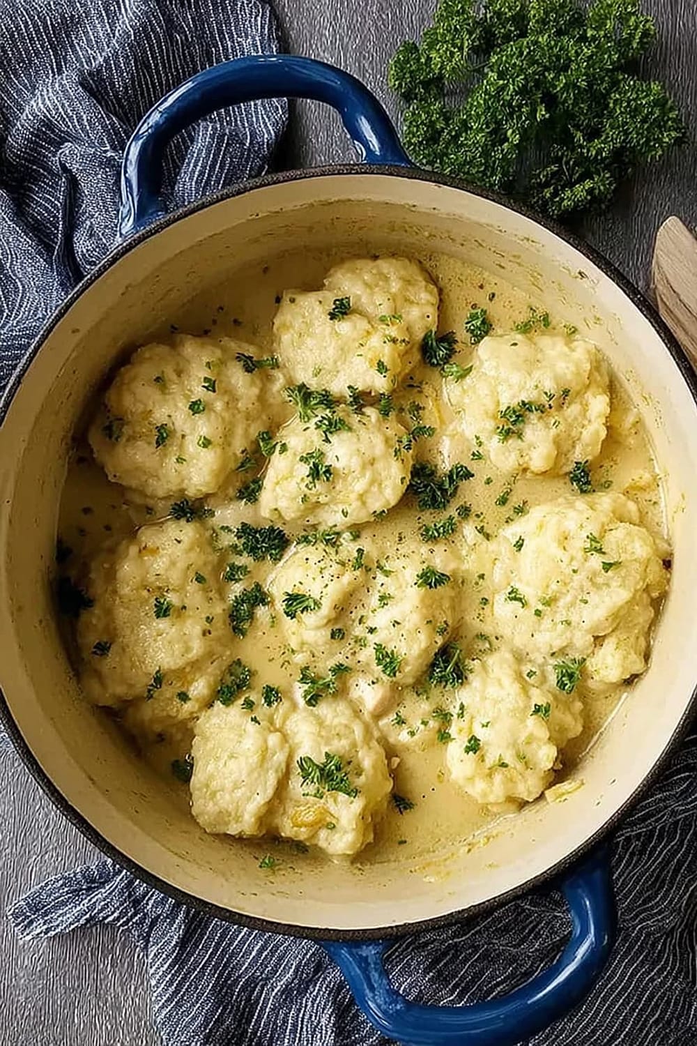 Creamy Turkey and Dumplings Soup