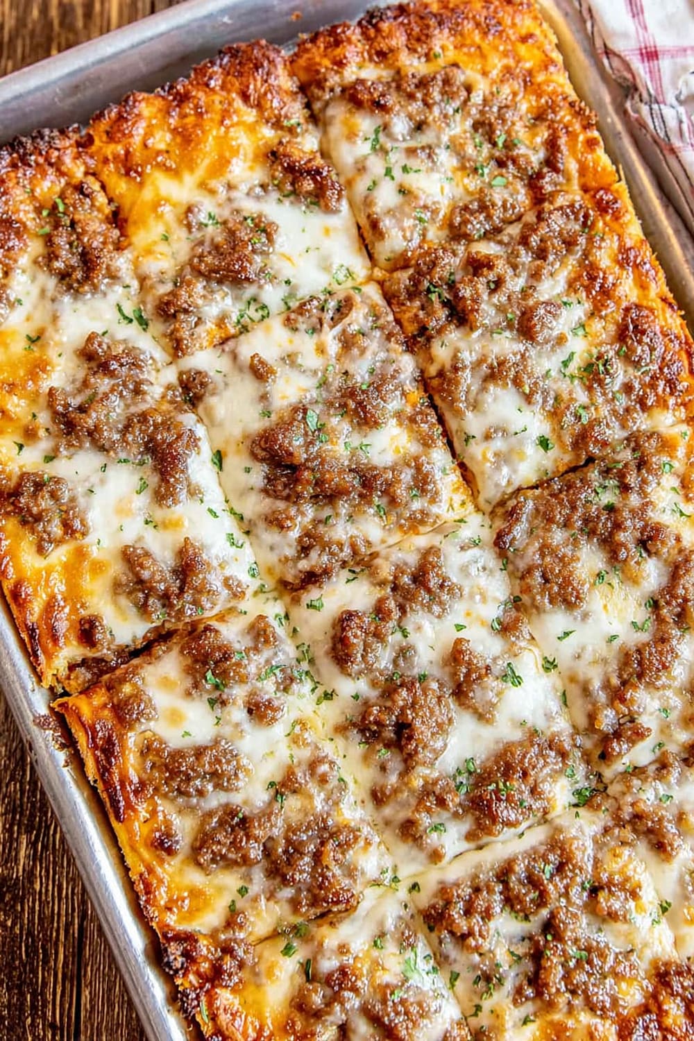 School Cafeteria Pizza