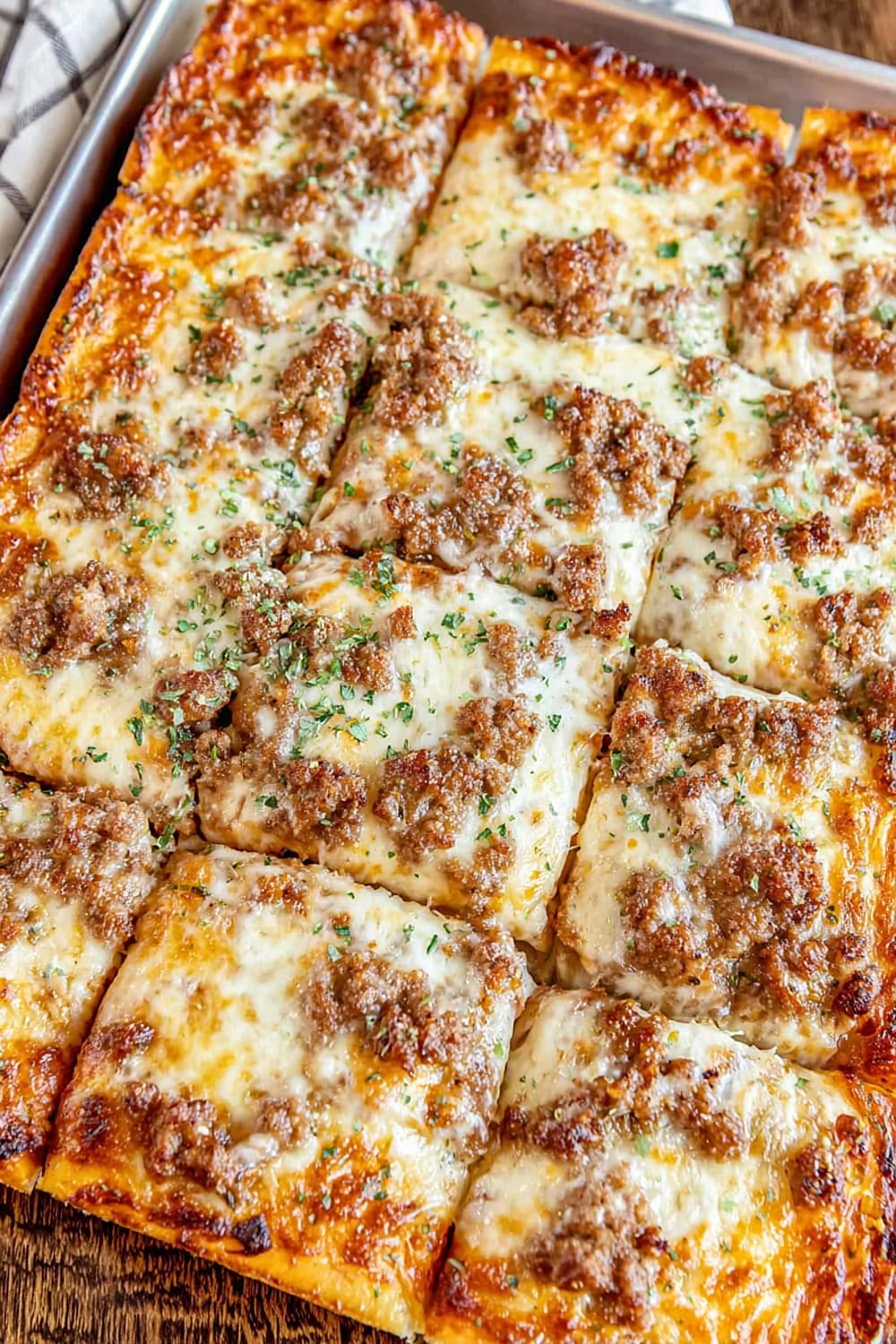 School Cafeteria Pizza