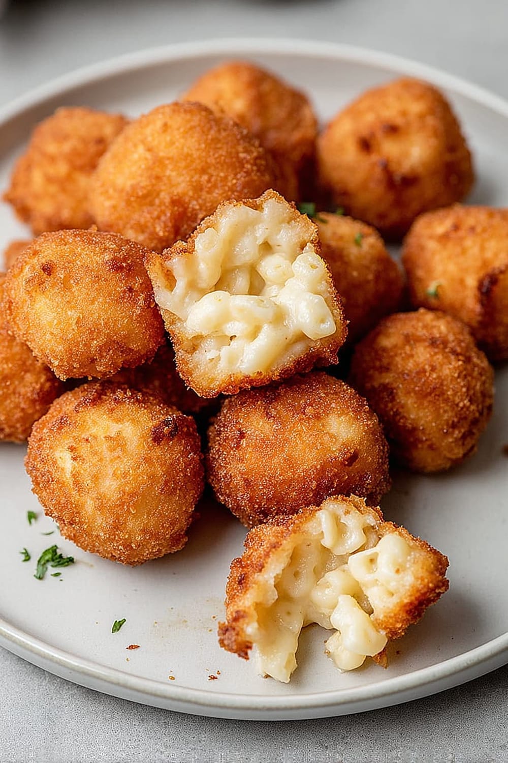 Fried Mac and Cheese Balls