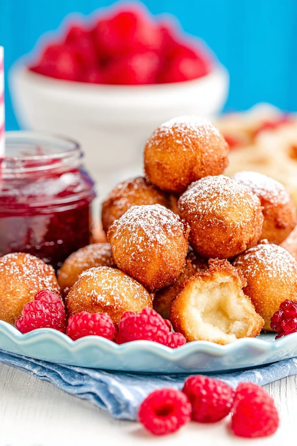Deep Fried Cheesecake Bites