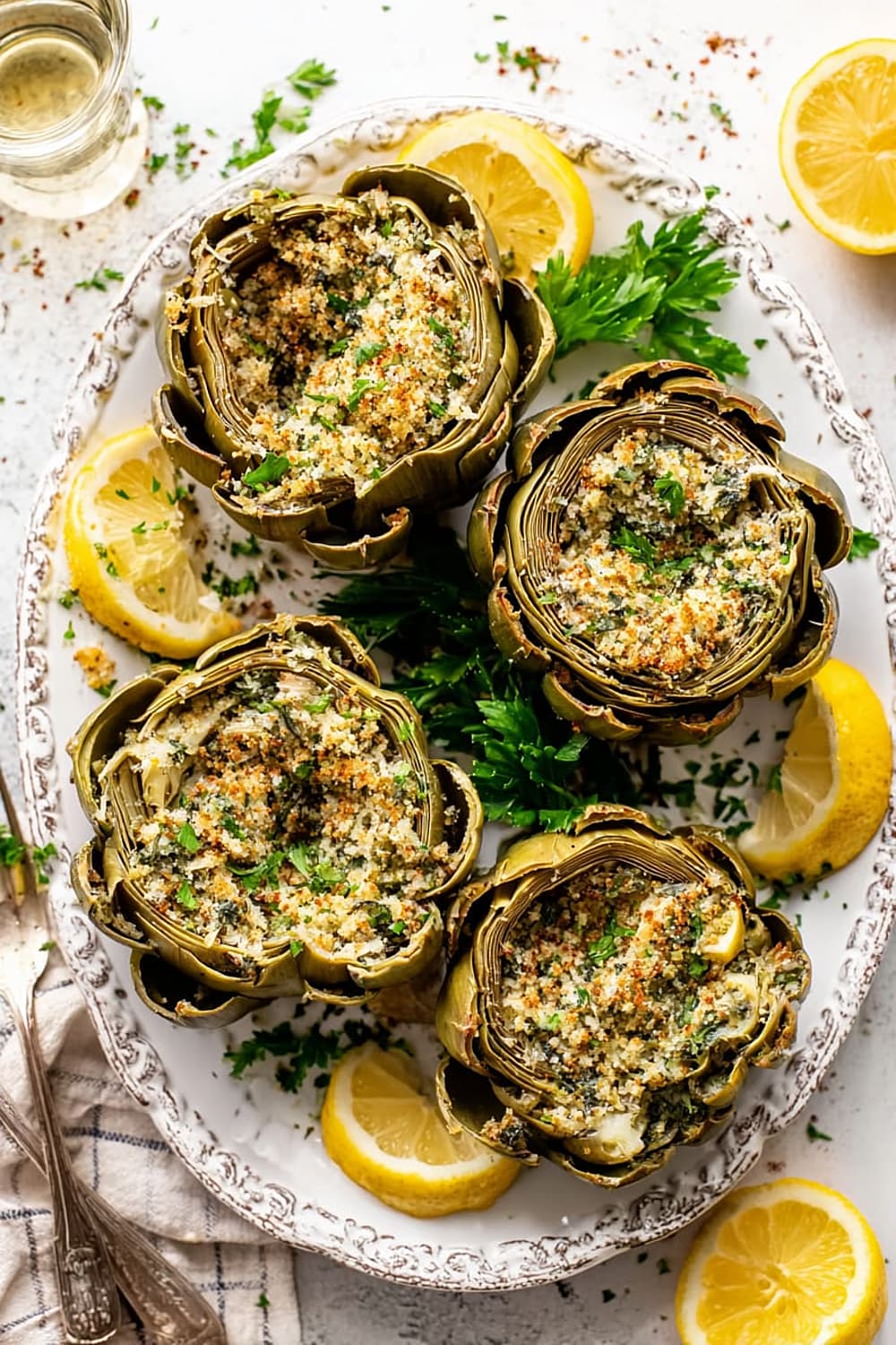 Italian Stuffed Artichokes Recipe (Sicilian Style)