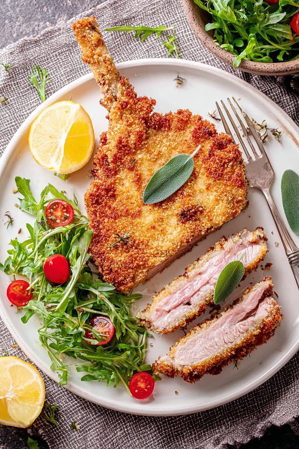 Bone-In Veal Milanese Recipe (Cotoletta alla Milanese)