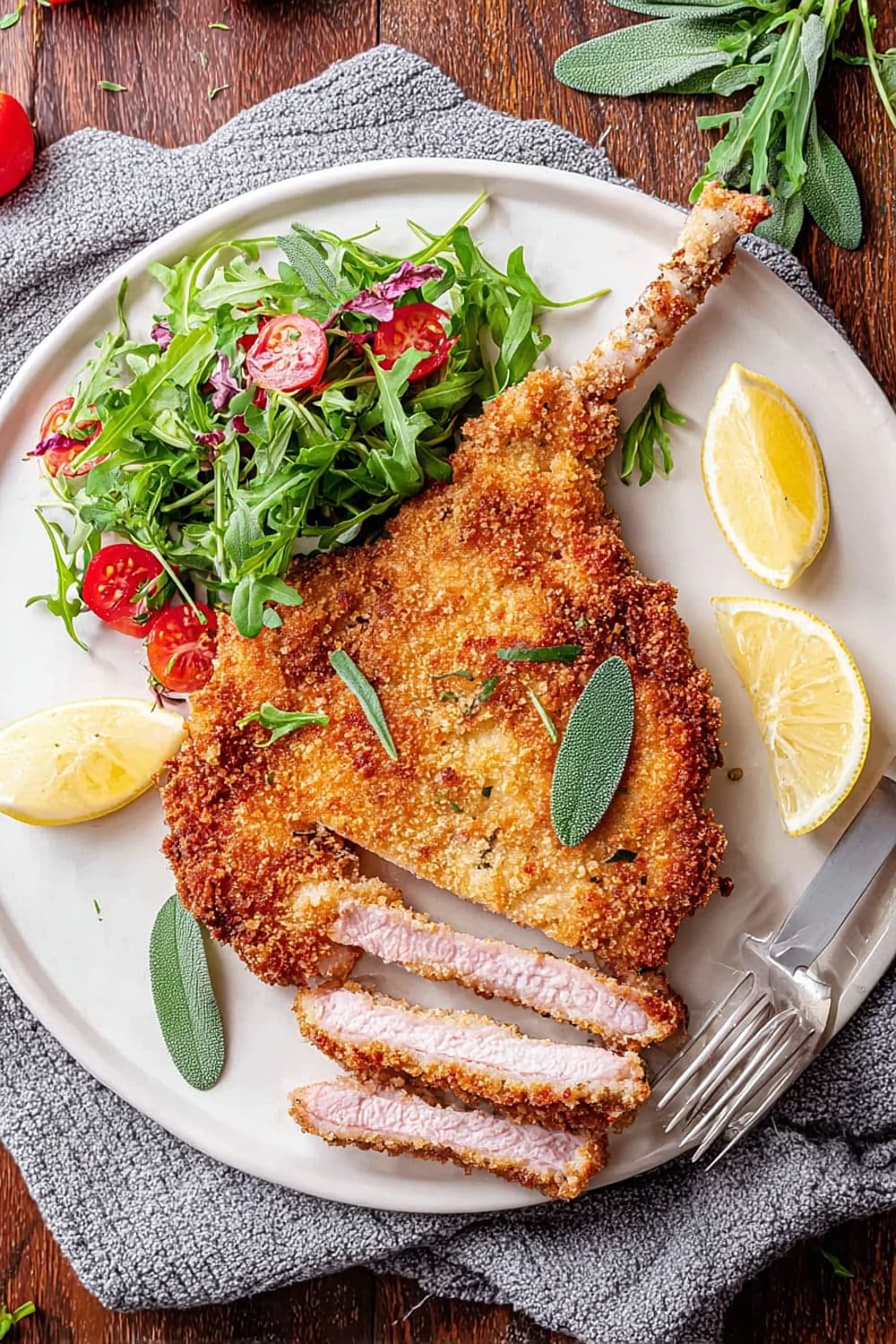 Bone-In Veal Milanese Recipe (Cotoletta alla Milanese)