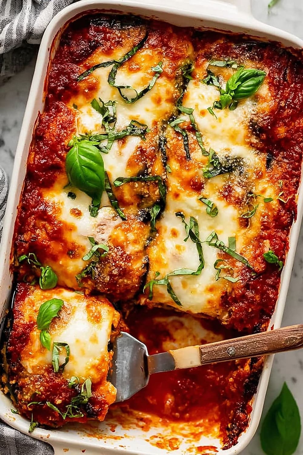 Eggplant Parmigiana (Parmigiana di Melanzane)