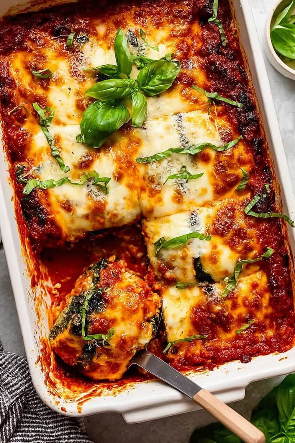 Eggplant Parmigiana (Parmigiana di Melanzane)