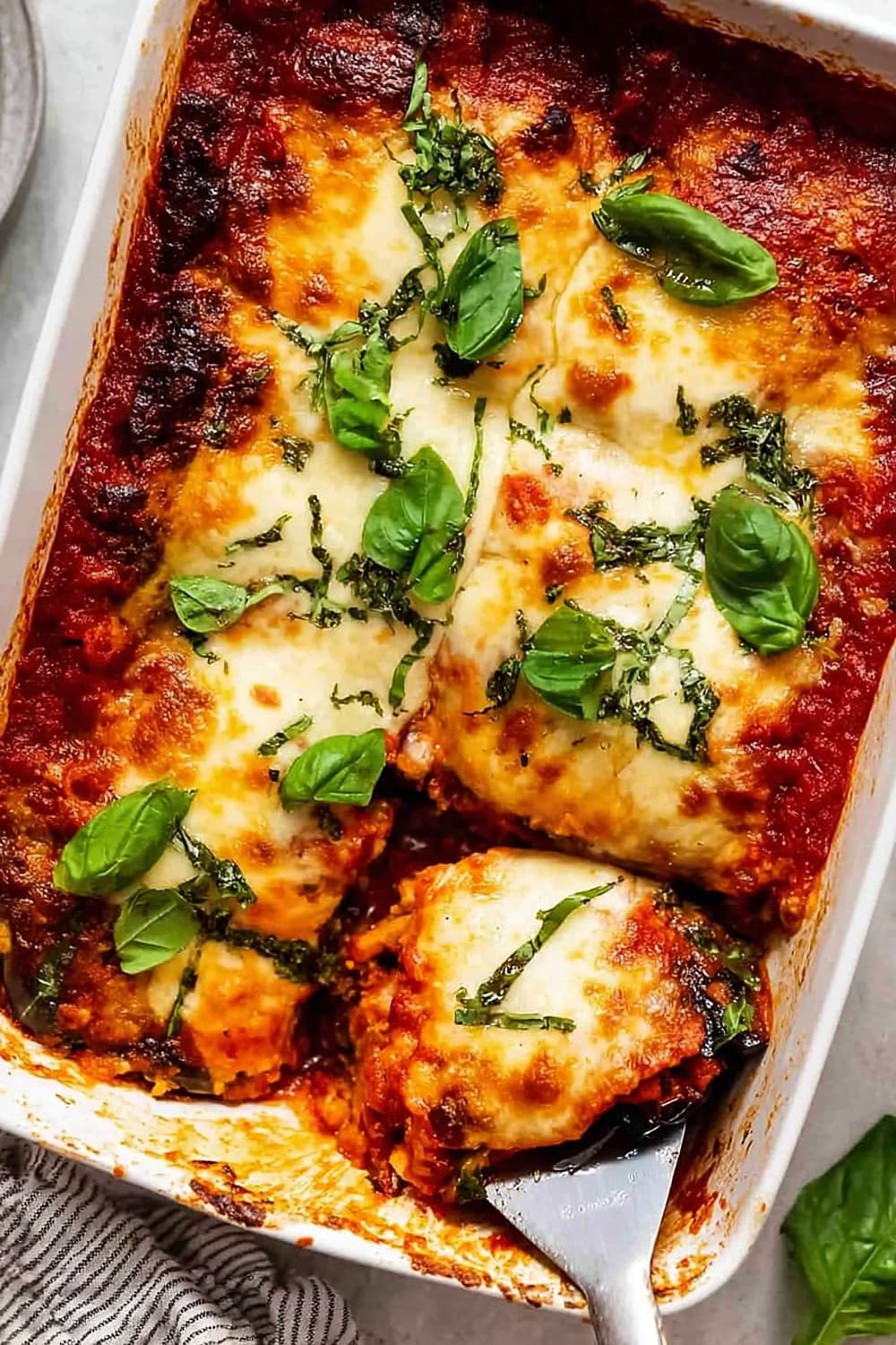 Eggplant Parmigiana (Parmigiana di Melanzane)