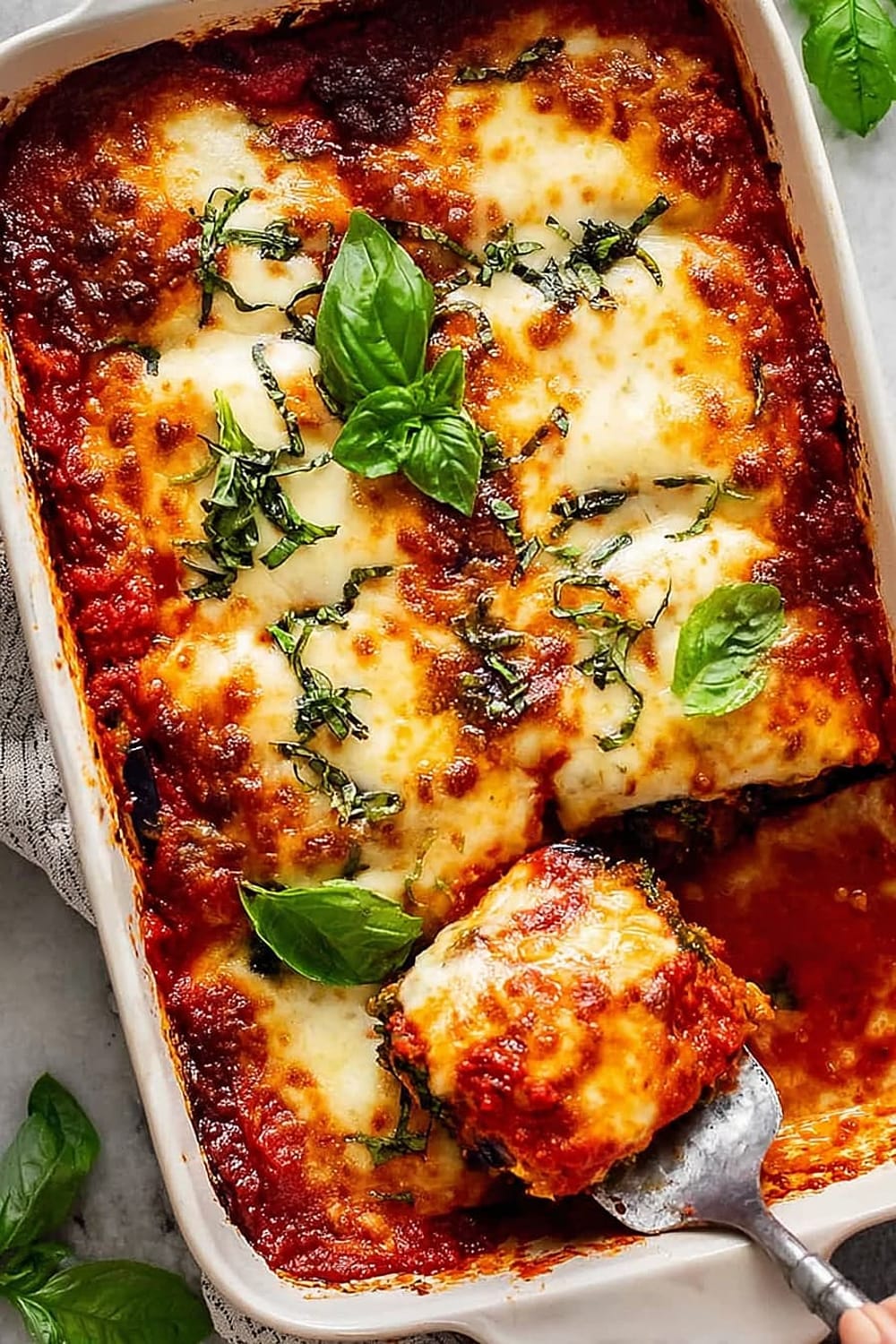 Eggplant Parmigiana (Parmigiana di Melanzane)