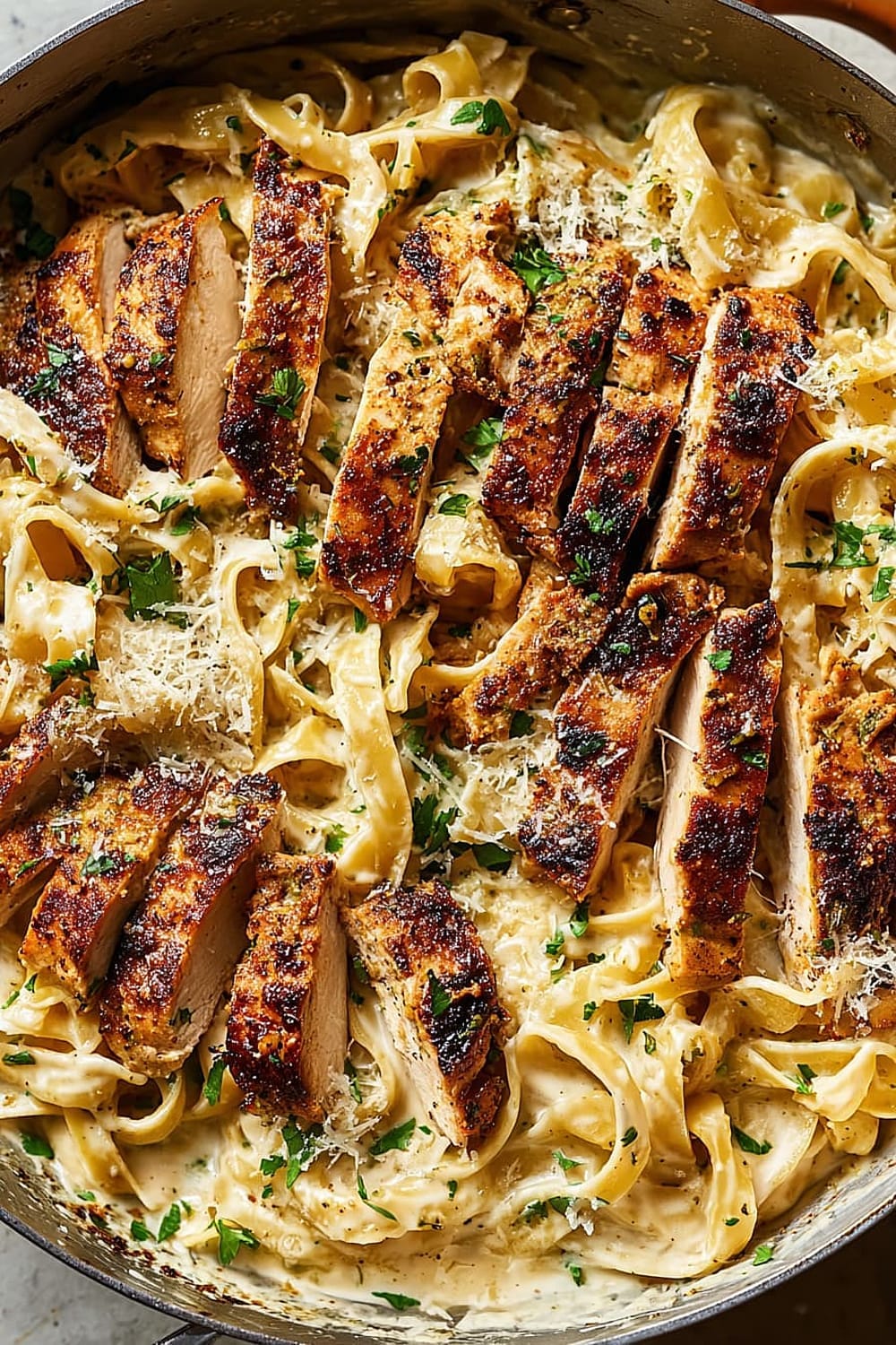Creamy Lemon Chicken Pasta