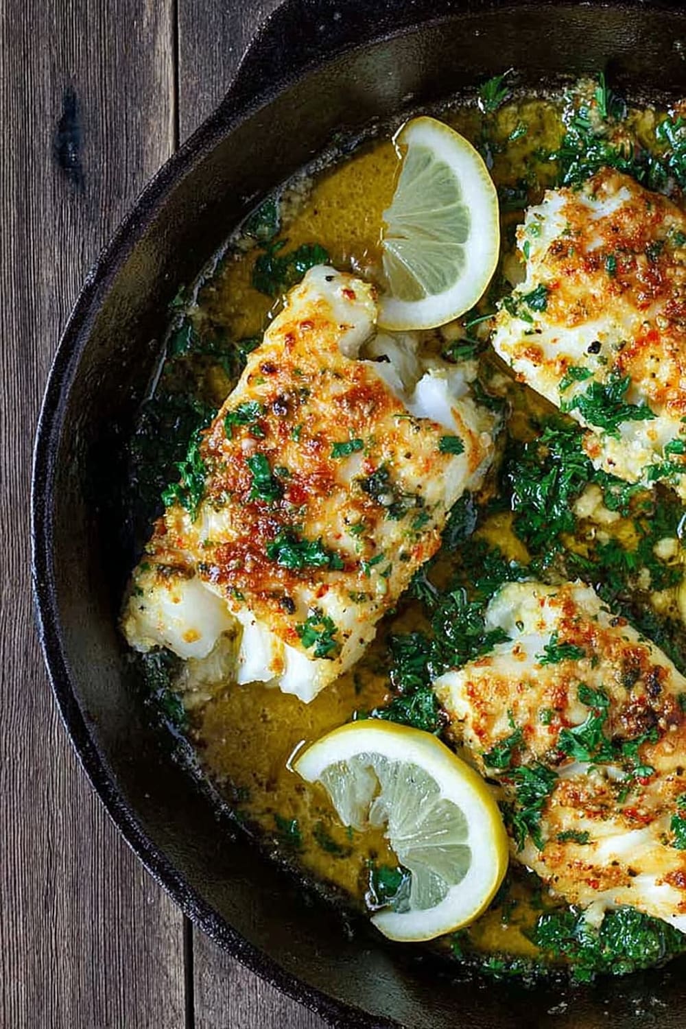 Baked Cod Recipe with Lemon and Garlic