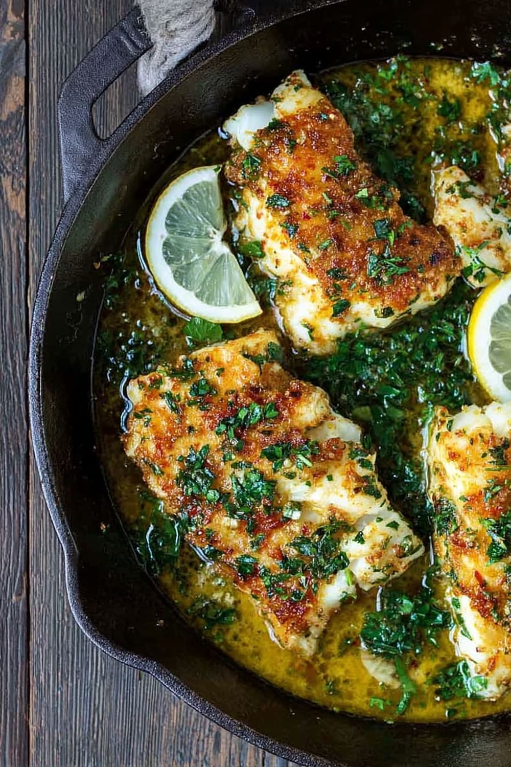 Baked Cod Recipe with Lemon and Garlic