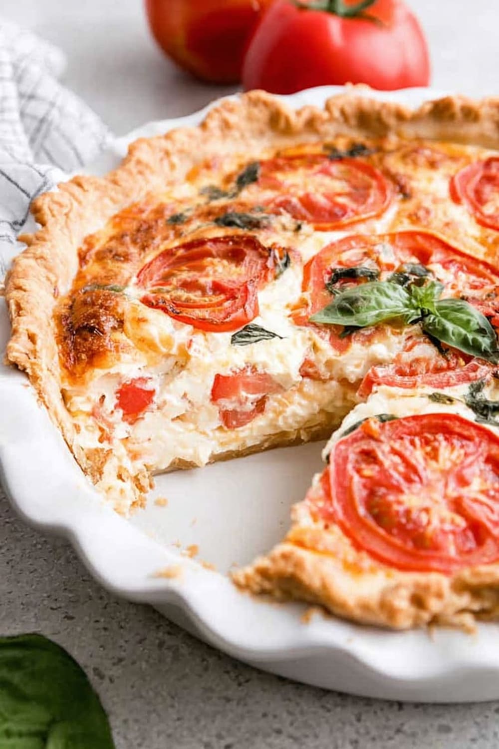 The Best Tomato Pie