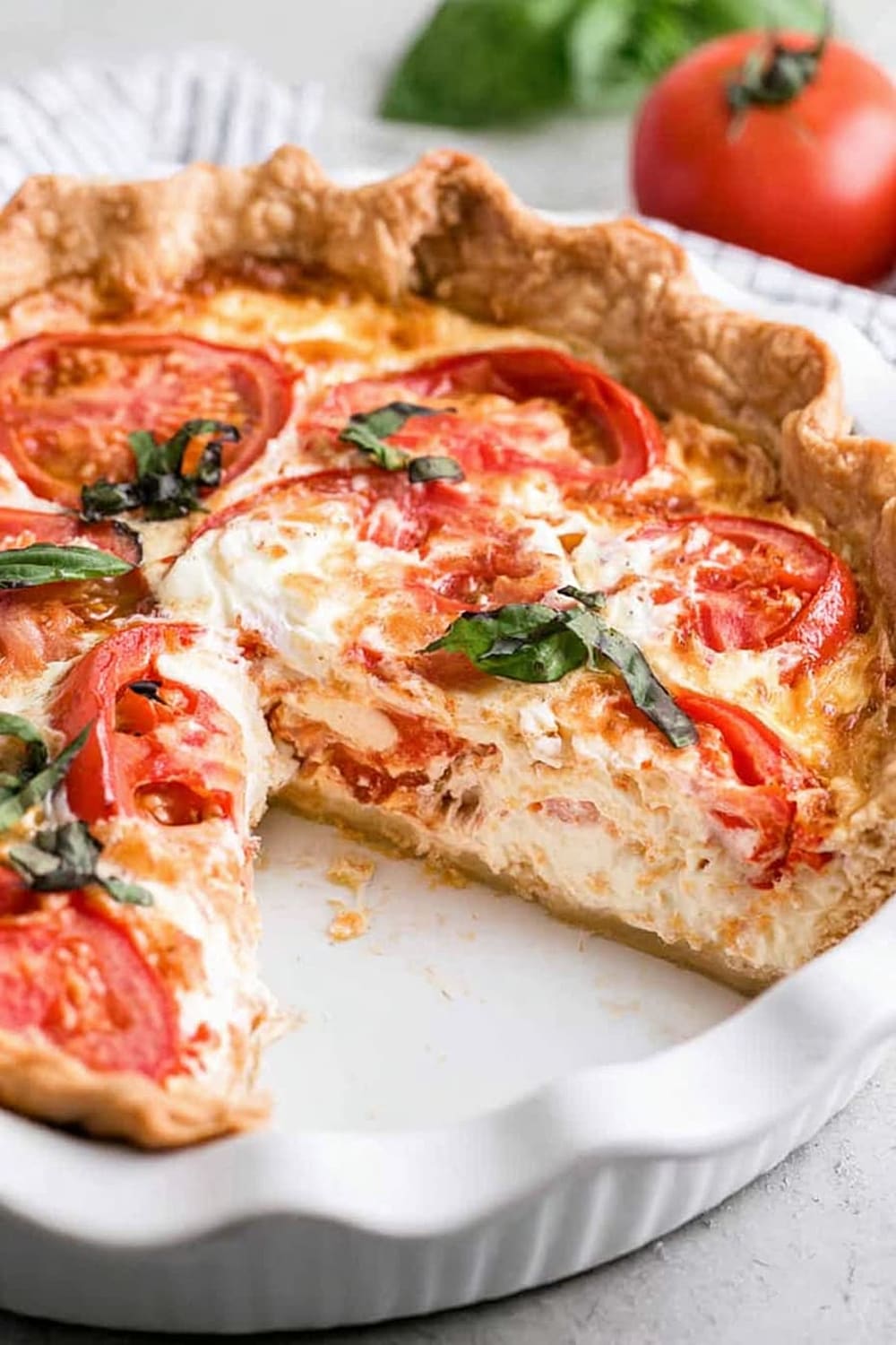 The Best Tomato Pie