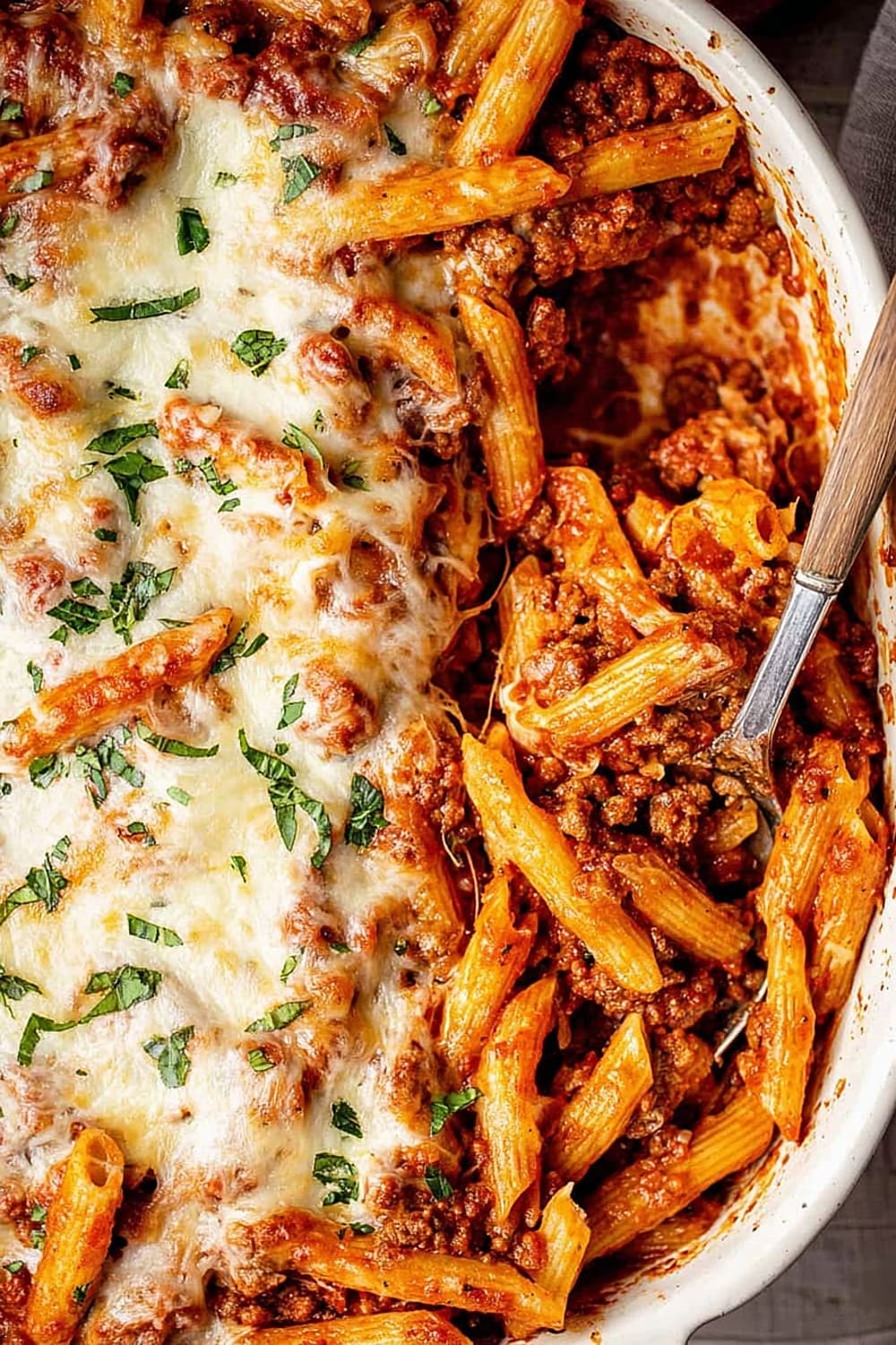 Easy Cheesy Baked Ziti