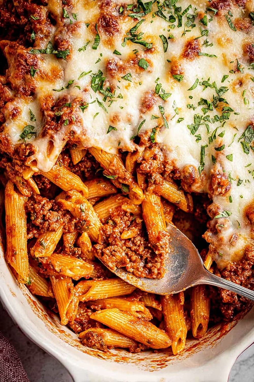 Easy Cheesy Baked Ziti