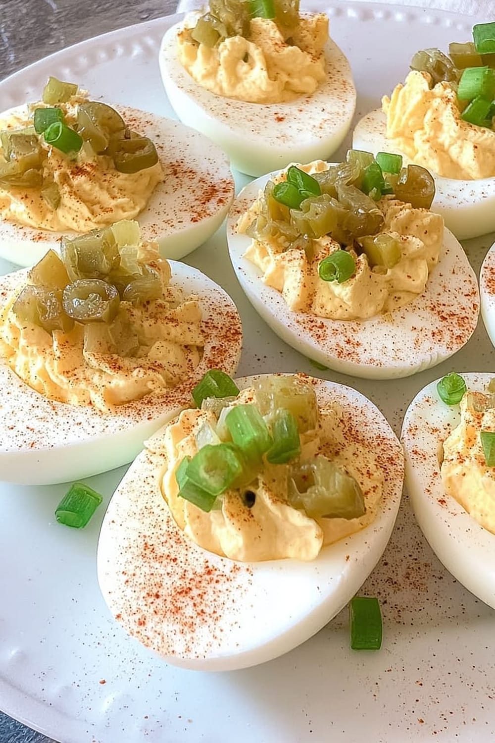 Southern Deviled Eggs with Pickle Relish