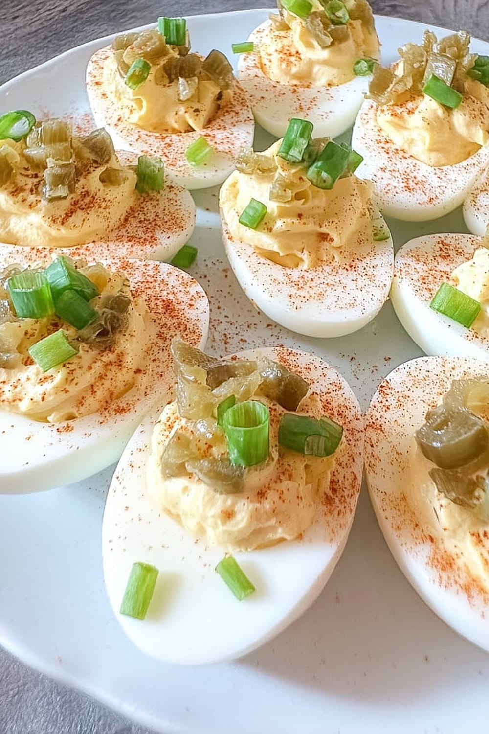 Southern Deviled Eggs with Pickle Relish