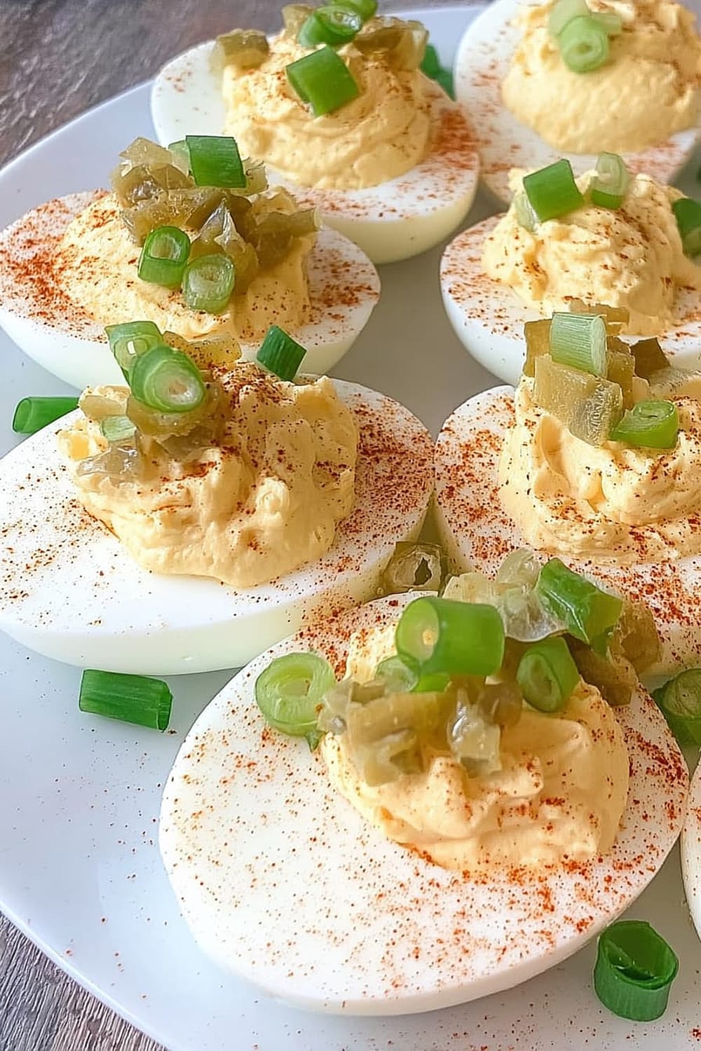 Southern Deviled Eggs with Pickle Relish