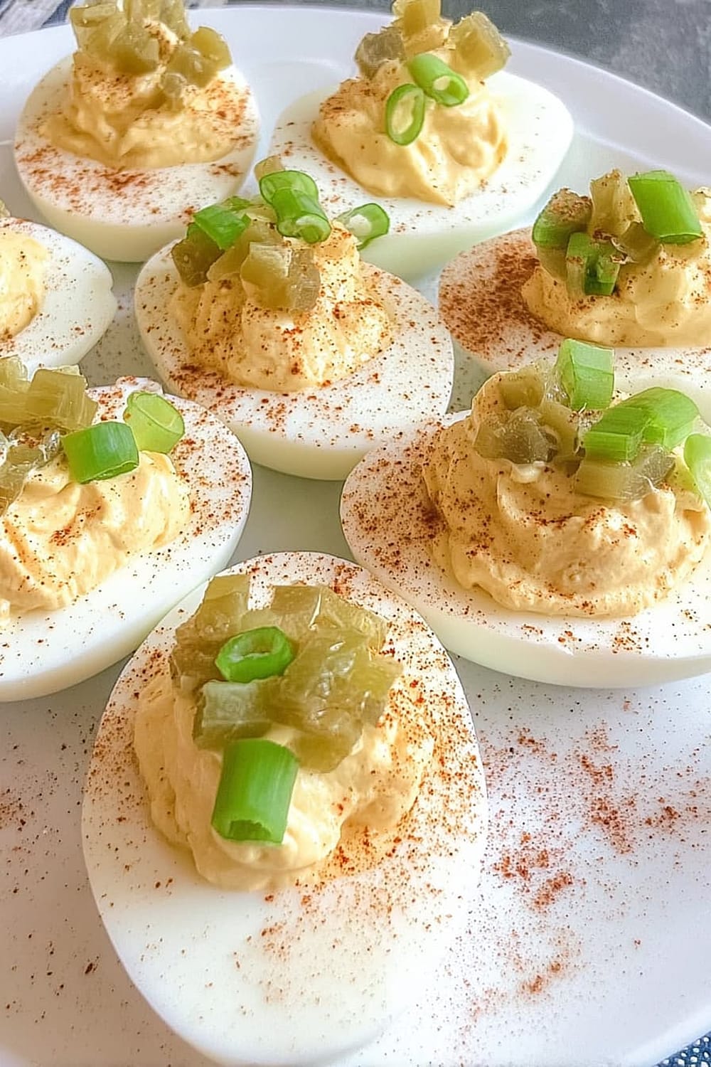 Southern Deviled Eggs with Pickle Relish