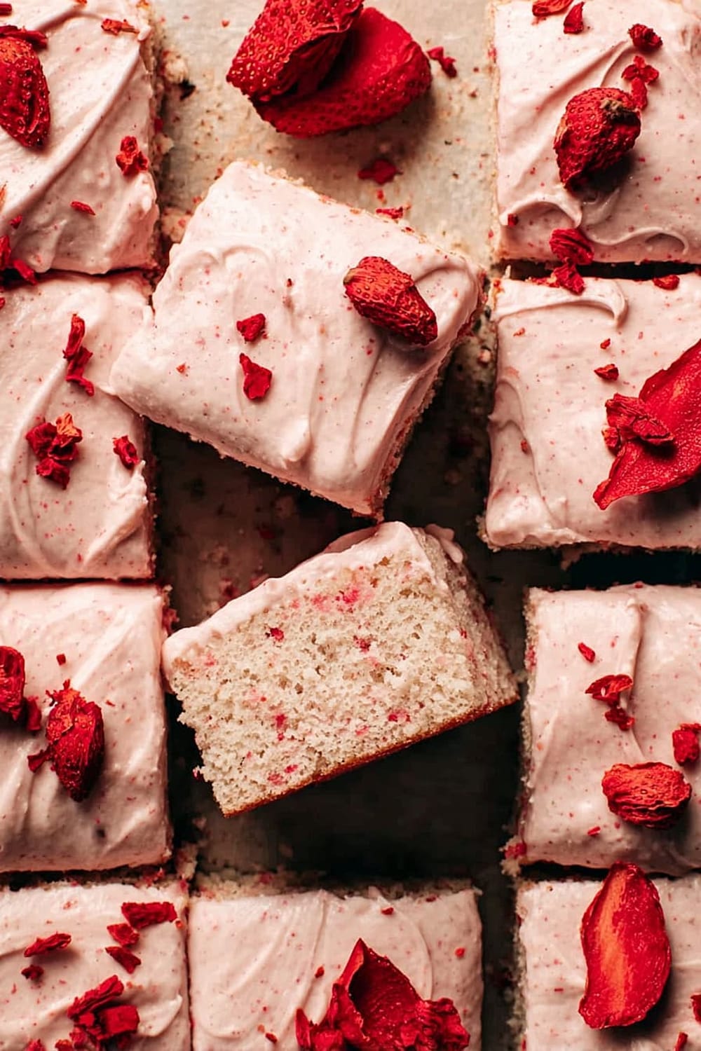 Fresh Strawberry Sheet Cake