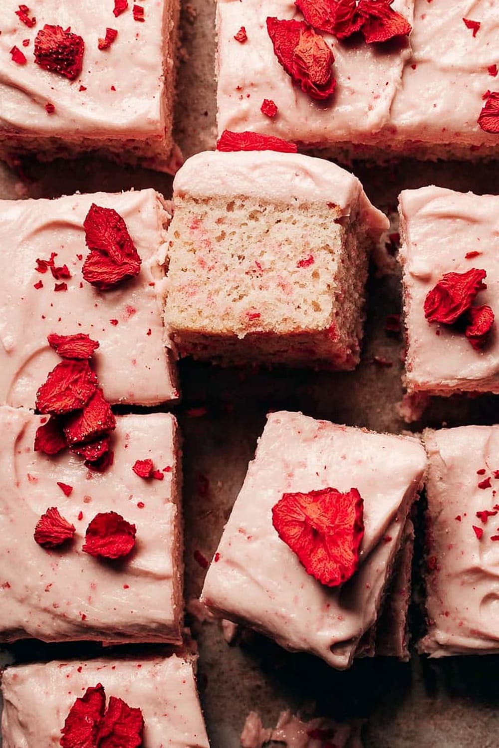 Fresh Strawberry Sheet Cake