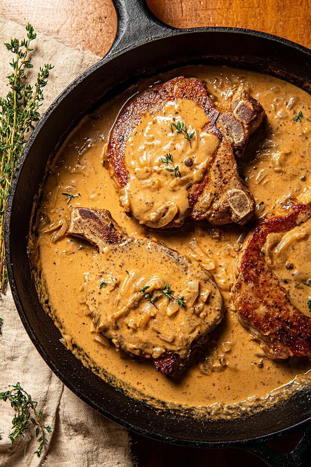 Southern Smothered Pork Chops