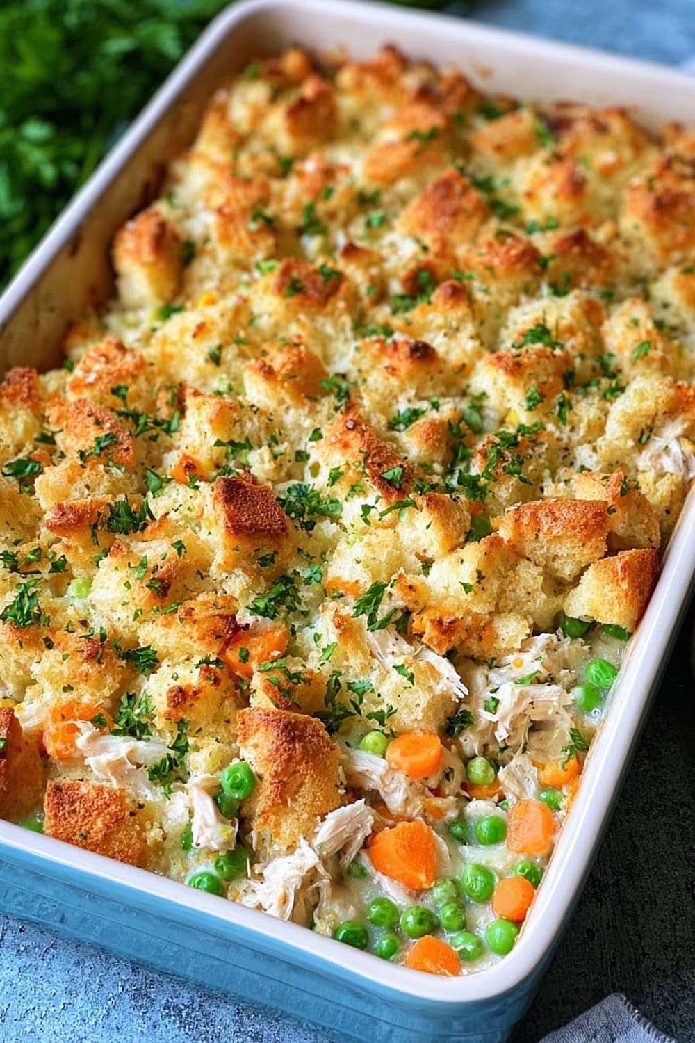Chicken Stuffing Casserole