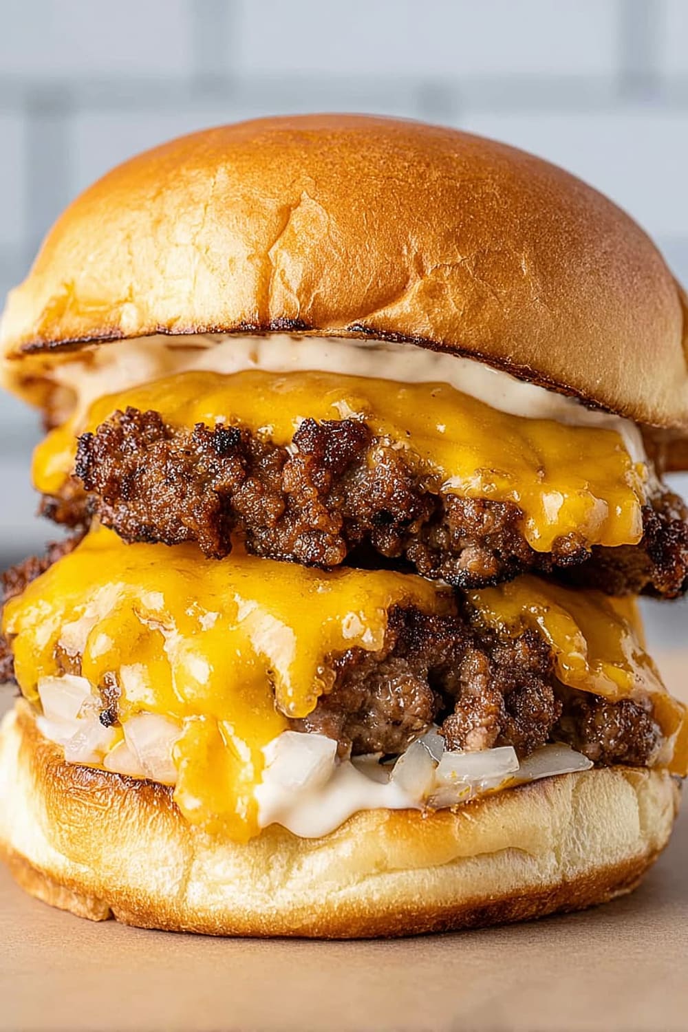 The Ultimate Smash Cheeseburger