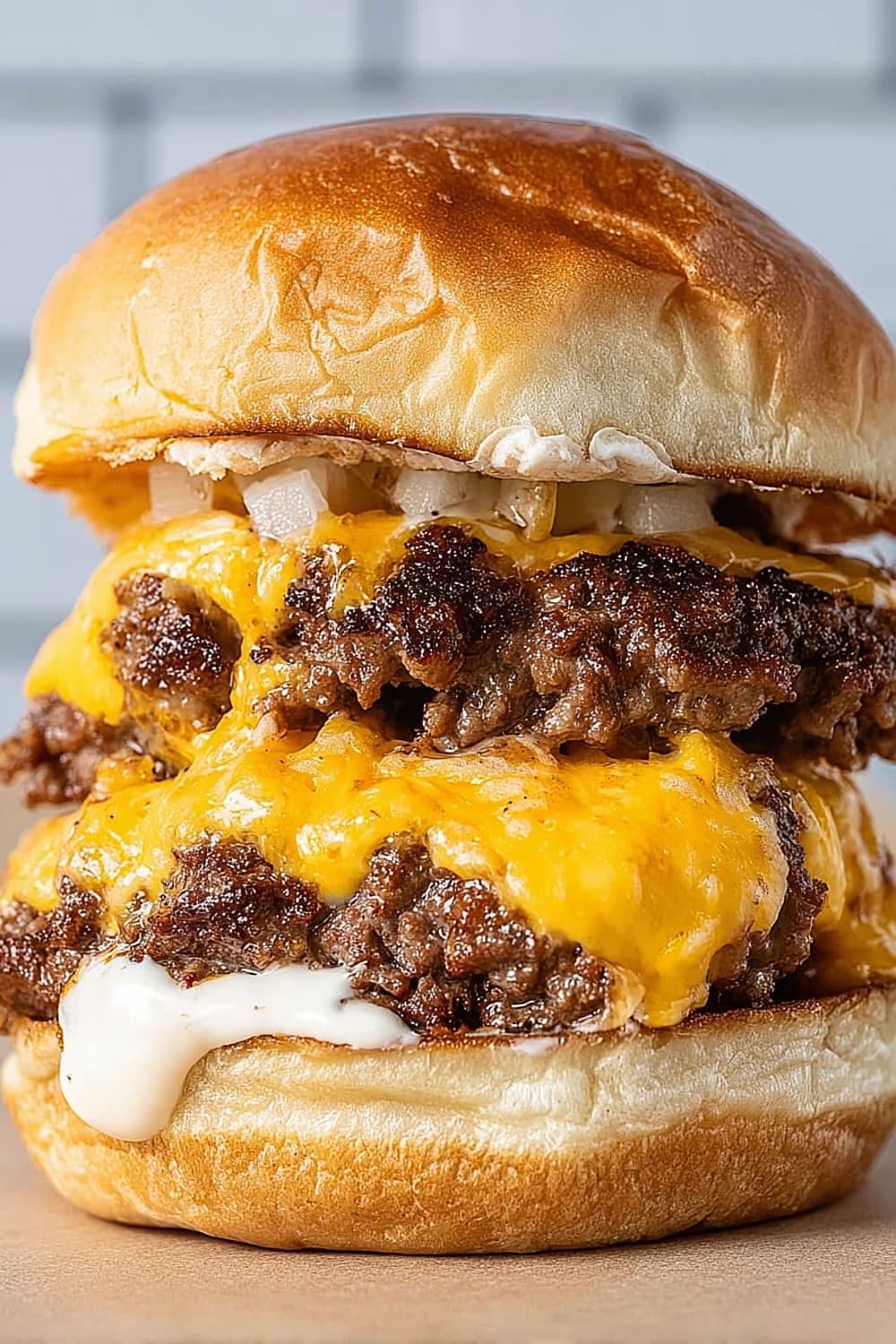 The Ultimate Smash Cheeseburger