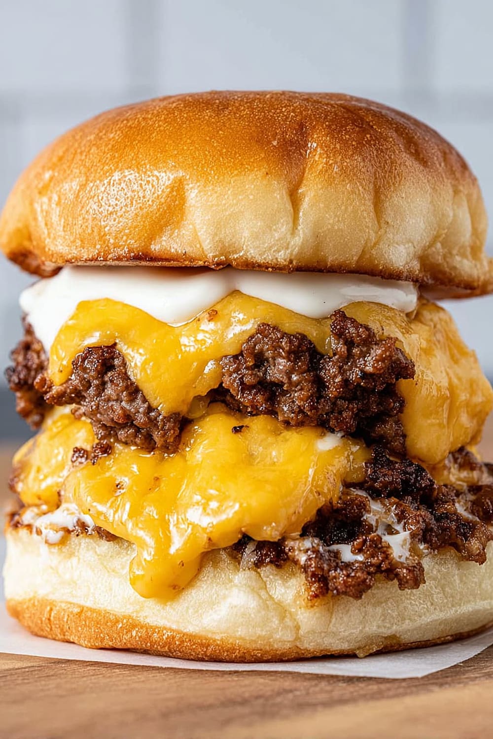 The Ultimate Smash Cheeseburger
