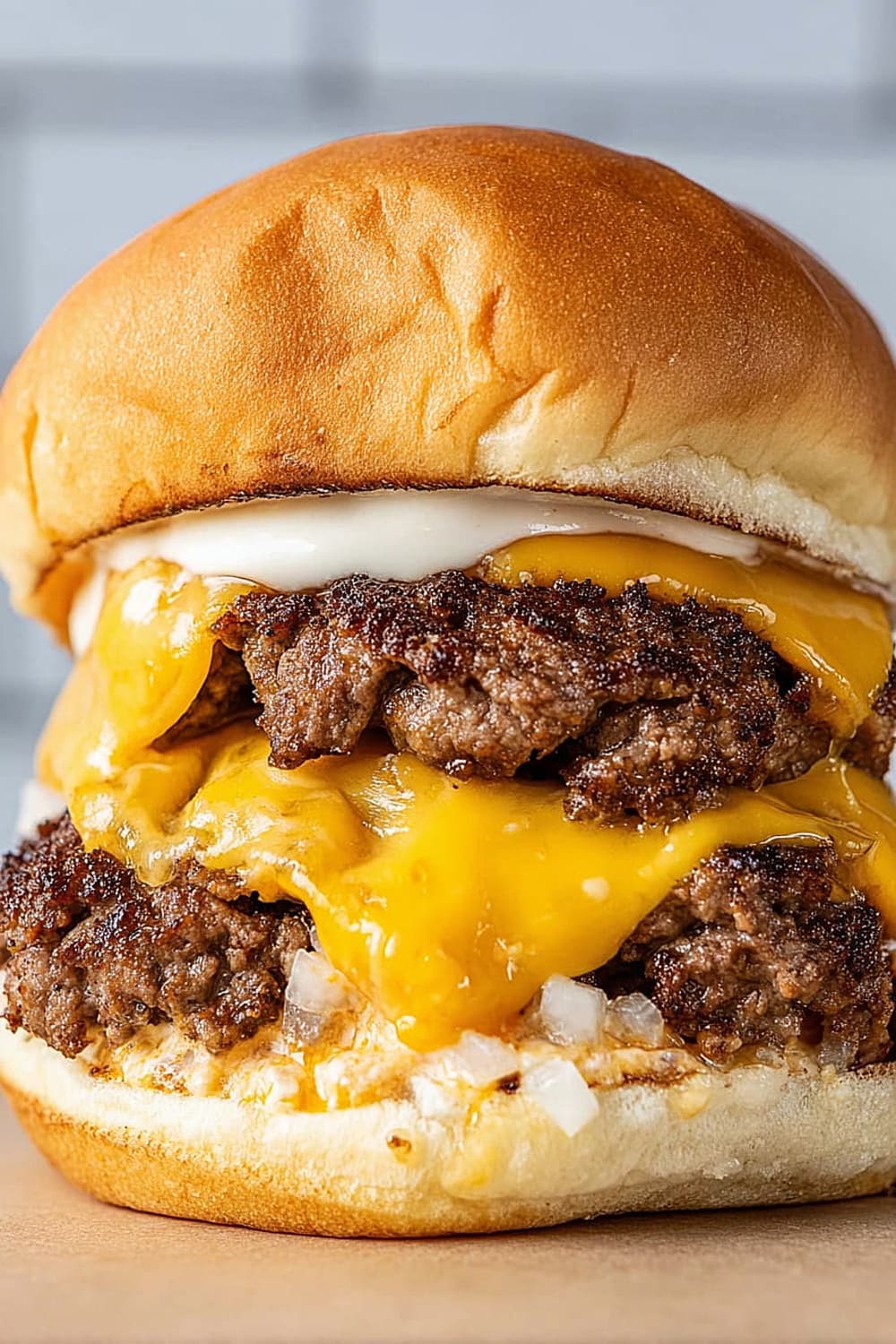 The Ultimate Smash Cheeseburger