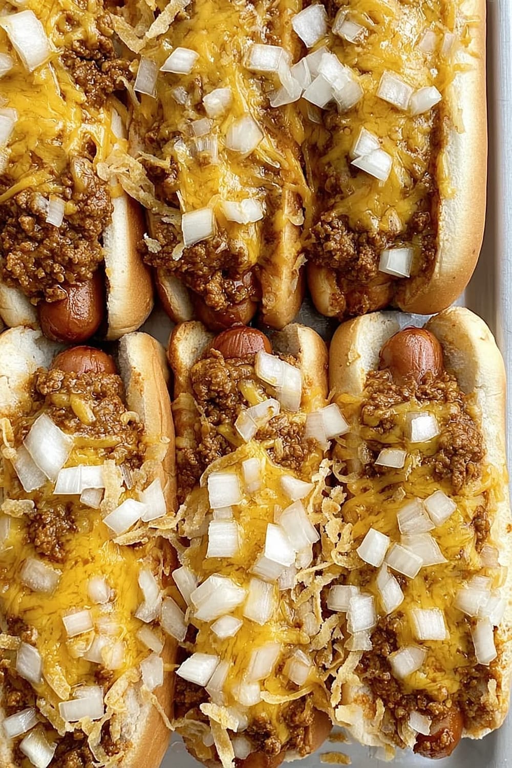 Easy Slow Cooker Chili Coney Dogs Recipe