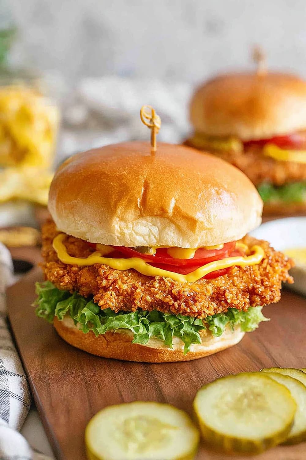 Breaded Pork Tenderloin Sandwiches Recipe