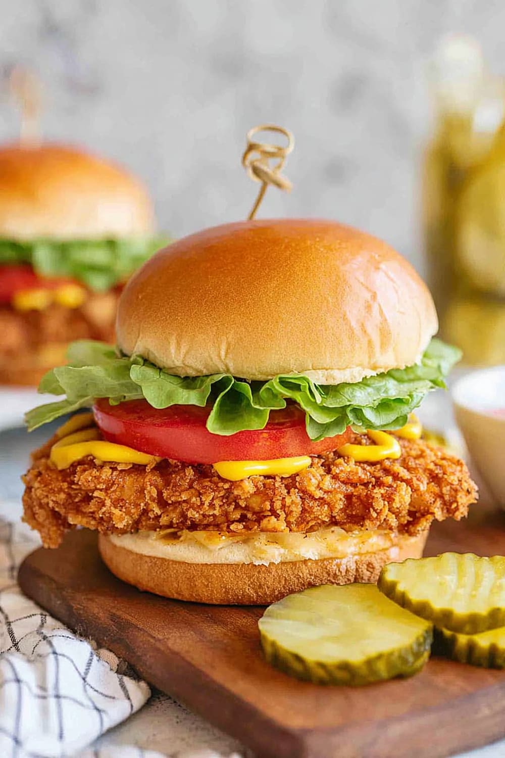 Breaded Pork Tenderloin Sandwiches Recipe