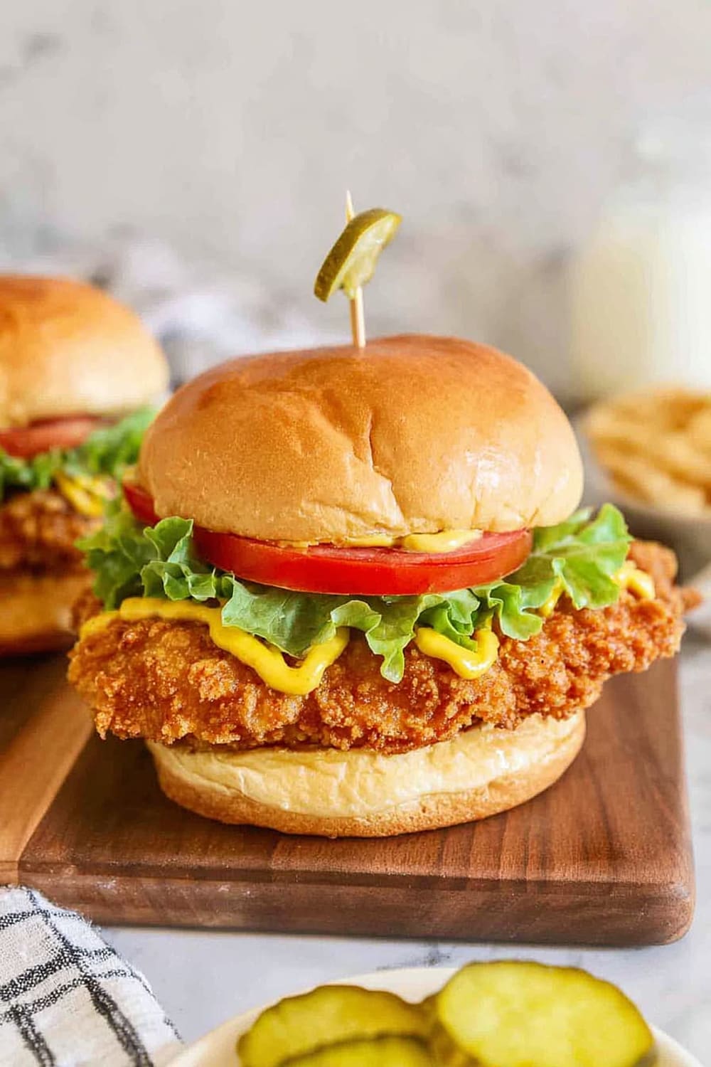 Breaded Pork Tenderloin Sandwiches Recipe