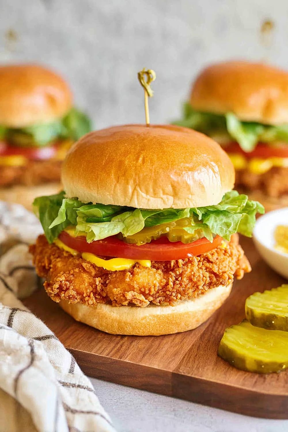 Breaded Pork Tenderloin Sandwiches Recipe