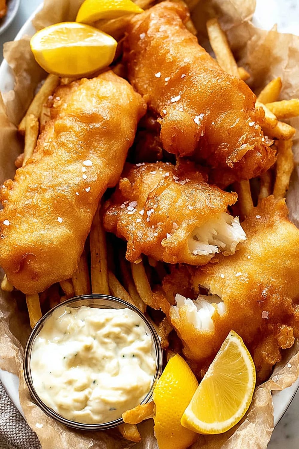 Crispy Beer Battered Fish Recipe