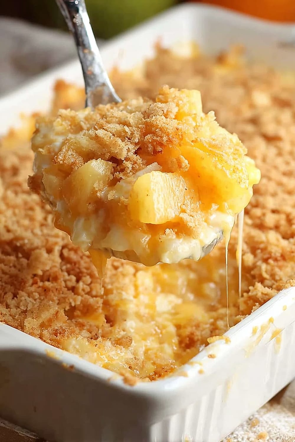 Pineapple Cheese Casserole