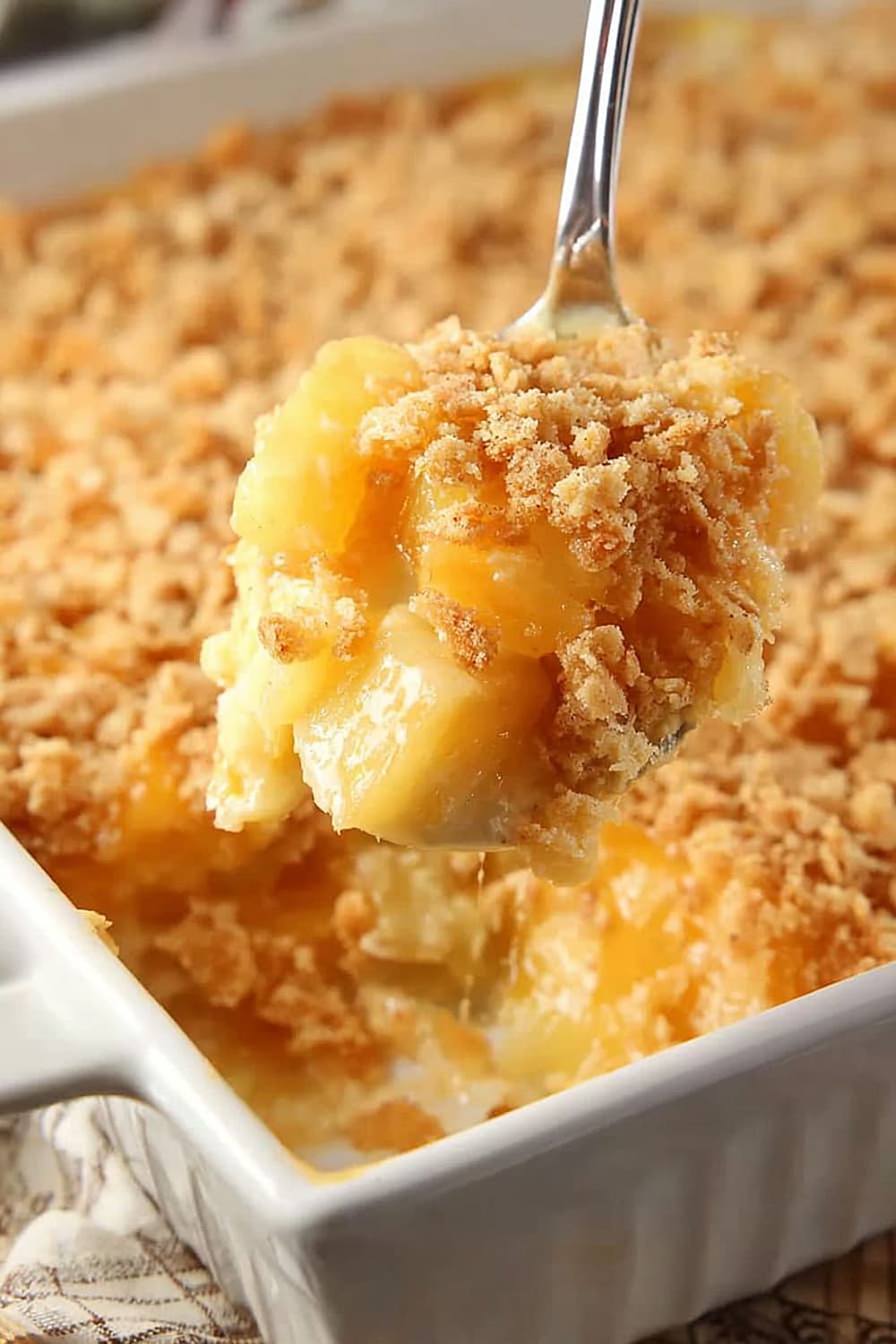 Pineapple Cheese Casserole
