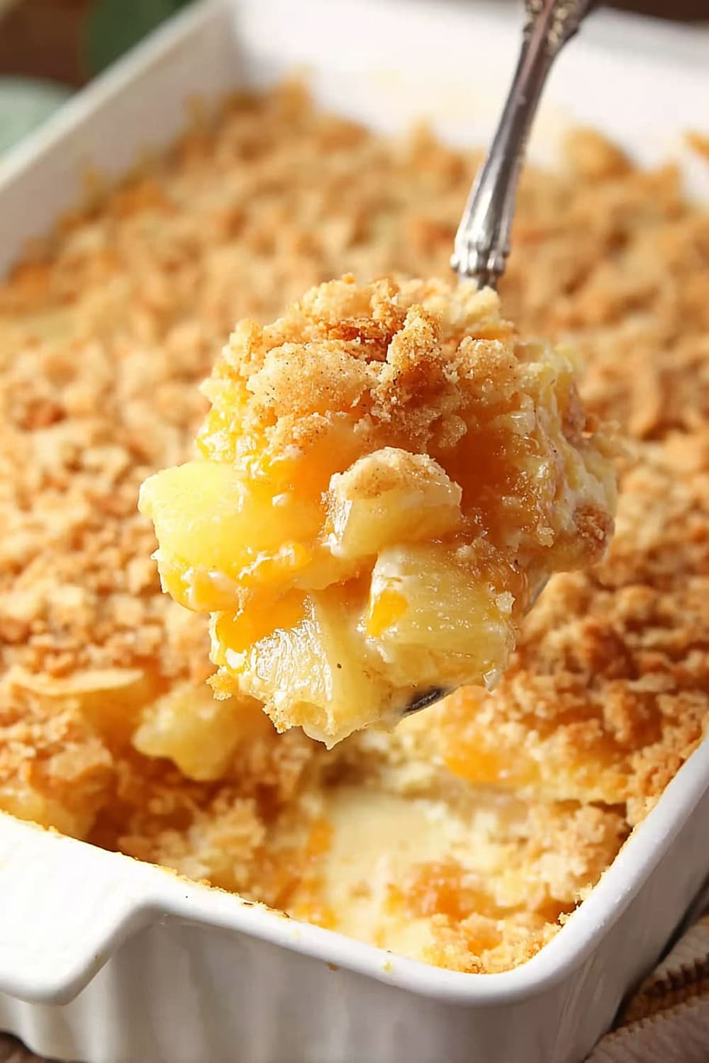 Pineapple Cheese Casserole