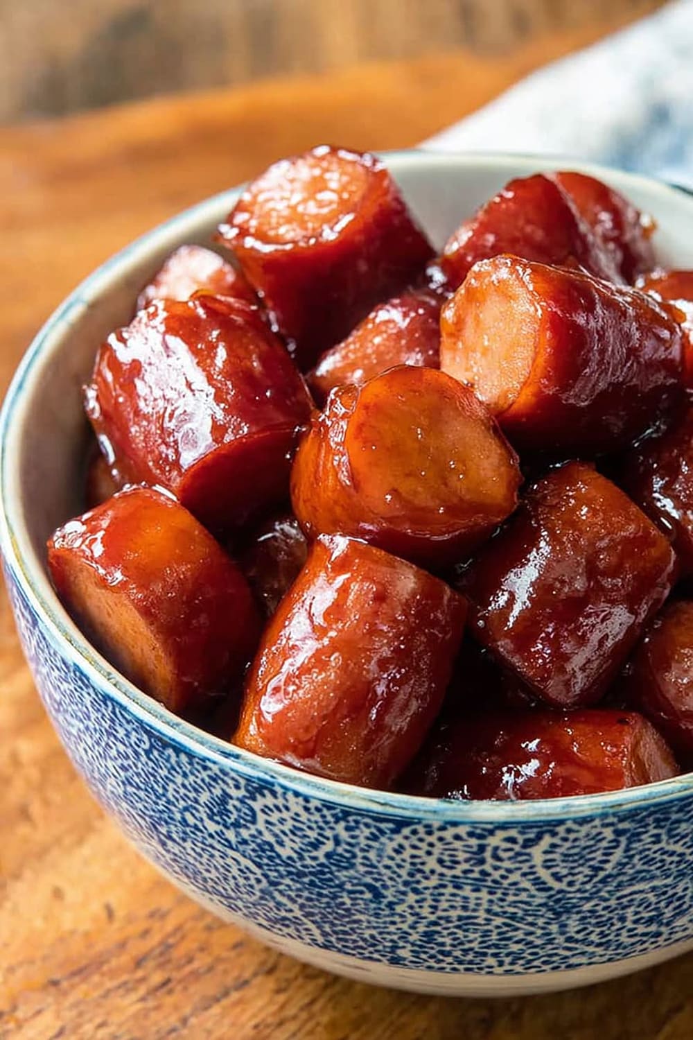 Brown Sugar Kielbasa Bites