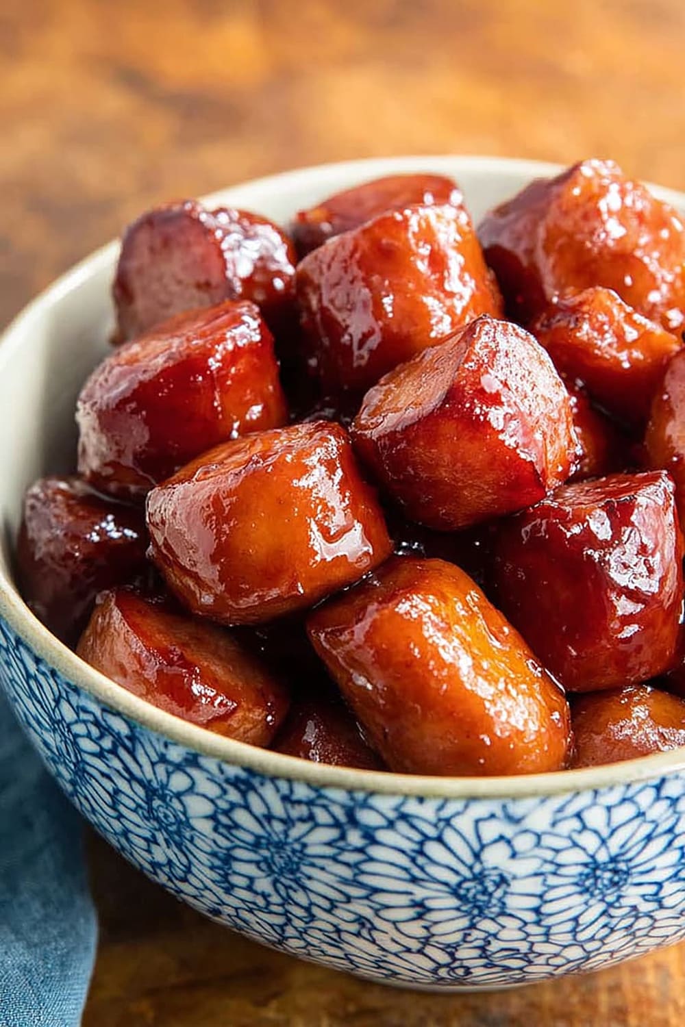 Brown Sugar Kielbasa Bites