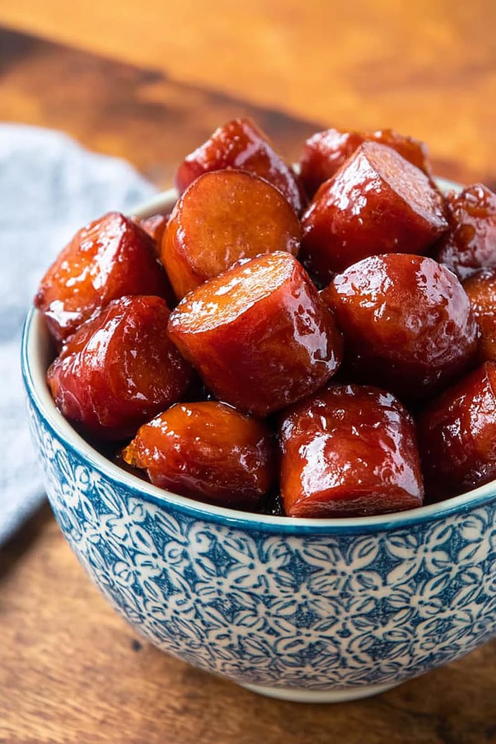 Brown Sugar Kielbasa Bites