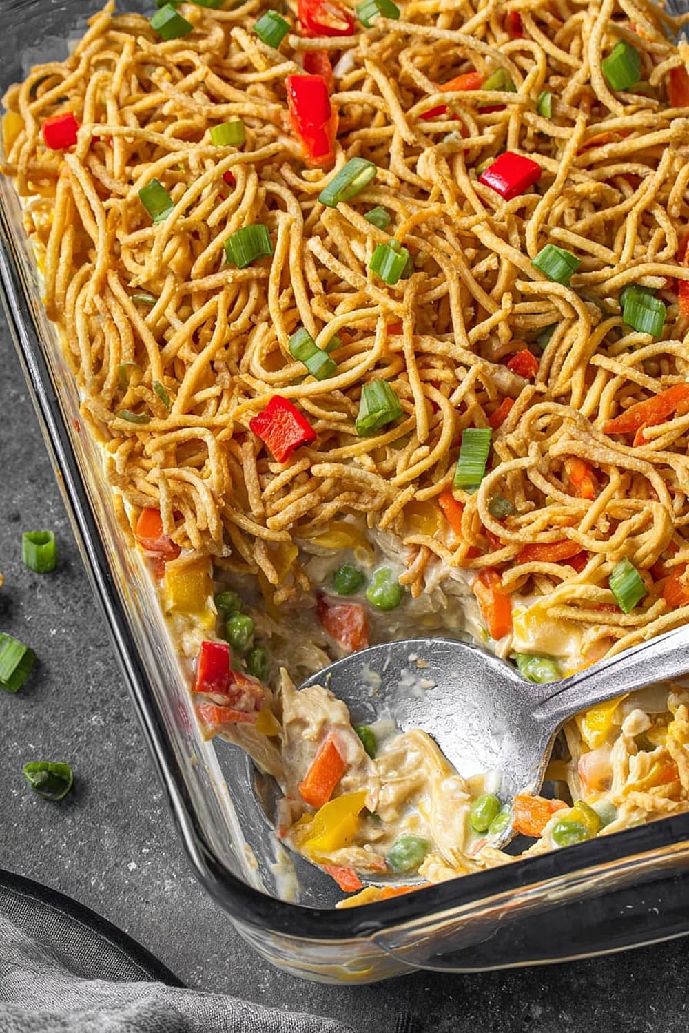 Chicken Chow Mein Casserole